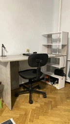 Стол компьютерный Moreli Christer Ш1416*В1226*Г600 Дуб сонома-Белый фото от покупателей 16