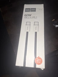 Кабель Hoco X102 Fresh 60W charging data cable Type-C to Type-C Black фото від покупців 1