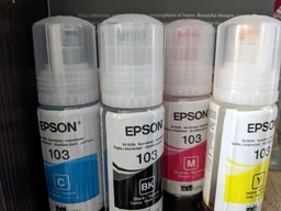 Контейнер с чернилом Epson 103 для EcoTank L1110/L1250/L3100/L3101/L3110/L3150/L3151/L3156/L3200/L3201/L3250/L3251/L3256/L3260/L3266/L3550/L3560/L5190/L5590/L5290 Multipack C/M/Y/Bk (C13T00S64A) фото от покупателей 4