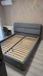 Ліжко EdinburghDesign Rosto 93 Standart 120x200 сірий