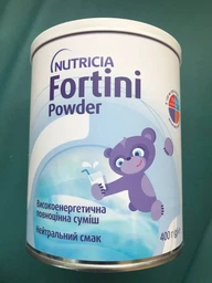 Ентеральне харчування Nutricia Fortini Powder з нейтральним смаком для дітей від 1 року та старше 400 г (4008976523444) фото від покупців 1