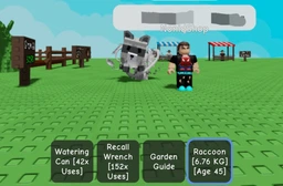 Енот (Raccoon) Pet - Roblox (Grow A Garden) фото от покупателей 6