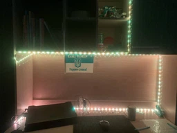 Светодиодная LED лента 5м Smart RGB + White с пультом и USB питанием. Управление через телефон Bluetooth 5050 Совместимость с Авто, ТВ, ПК (модель Striscia Led RGB) БЕЛАЯ