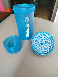 Шейкер BioTechUSA Wave+ Compact shaker 500ml /+150ml container/ Panther Black