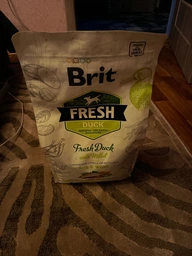 Сухий корм Brit Fresh Duck & Millet Active Run & Work для активних дорослих собак з качкою і пшоном 2.5 кг (170998/0823) фото від покупців 1