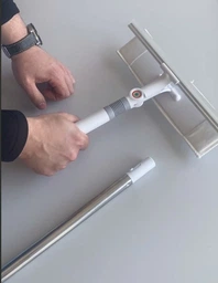 Швабра 2 в 1 для мытья окон RZTK Clean Glass + 1 дополнительная насадка фото от покупателей 2