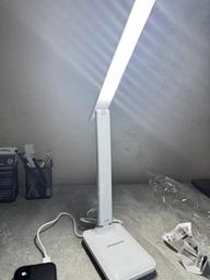 Настольная светодиодная лампа с аккумулятором Inspire 868 5W 500lm 4100K USB 5V (lamp_Inspire) фото от покупателей 2