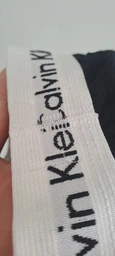 Набір чоловічих трусів боксерів Calvin Klein men boxer 3 шт, розмір М чорні, з сірим поясом. фото від покупців 2