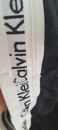 Набір чоловічих трусів боксерів Calvin Klein men boxer 3 шт, розмір М чорні, з сірим поясом. фото від покупців 1