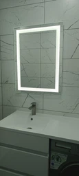 Зеркало с LED подсветкой SR-002 (600х800мм) фото от покупателей 6