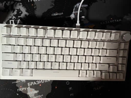 Клавиатура AJAZZ AK820 PURPLE Игровая Проводная Механическая. RGB Подсветка. С Поддержкой HOT-SWAP. Sea Salt Switch.