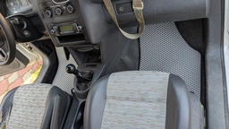 Коврики (2 шт, EVA, бежевые) для Renault Trafic 2015- гг фото от покупателей 2