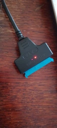 Кабель адаптер SATA 3, 22pin to USB 6Gbps Black, Для HDD та SSD
