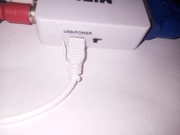 Конвертер адаптер с VGA на AV RCA тюльпаны Noname VGA2AV белый фото от покупателей 2