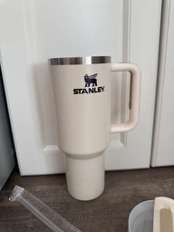 Термокружка Stanley 1.18 л с крышкой FlowState и встроенной трубочкой тёмно-синяя 10064 фото от покупателей 1