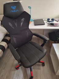 Крісло для геймерів Aula F010 Gaming Chair Black/Red (6948391286228) фото від покупців 1