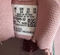 Детские кроссовки для девочки Puma Anzarun Lite AC+ PS 37200932 31 (12) Peach Smoothie/Puma White (4065454852083) фото от покупателей 2