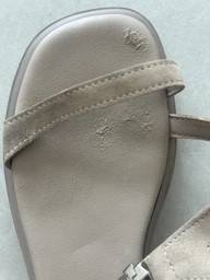 Женские сандалии замшевые PARADIZE SHOES SAN-5303 38 24.2 см Бежевые (ROZ6501090376) фото от покупателей 4