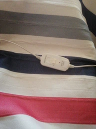 Електропростирадло з підігрівом 140х160 см двоспальне Electric blanket , ДВОХЗОННЕ в клітинку, арт.1063