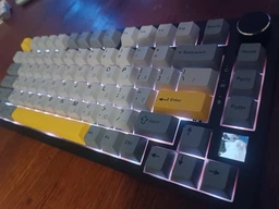 Клавіатура бездротова AJAZZ AK820 PRO 75% на Flying fish Switches Purple-White-Blue фото от покупателей 3