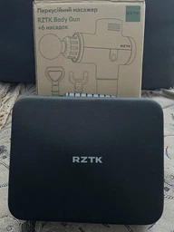 Массажер перкуссионный RZTK Body Gun + 6 насадок