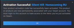 Гра Silent Hill Homecoming для ПК (Ключ активації Steam) фото от покупателей 4