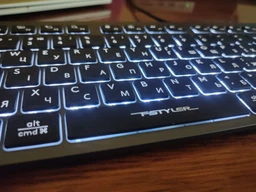 Клавиатура проводная A4Tech FX60H USB Grey White backlit (4711421976343) фото от покупателей 8