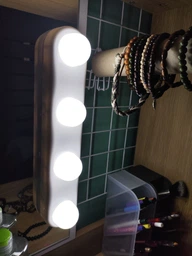 Світлодіодна лампа підсвічування на дзеркало Studio Glow Make-up Lighting для макіяжу (643SGMLPDSVTC) CLS55