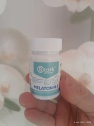 Мелатонін Stark Pharm Melatonin 5 мг 120 таблеток (для сну і режиму) (2236)