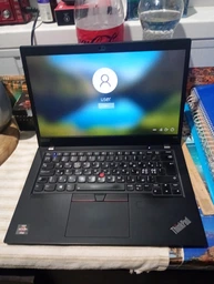 Ноутбук-ультрабук Lenovo Thinkpad X395 \ А-клас идеальное состояние \ 13.3" Сенсорний IPS \ Ryzen 5 Pro \ RAM 16 GB \ 256 SSD GB - Б/В фото від покупців 1