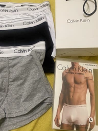 Труси боксери чоловічі Calvin Klein Underwear Trunk Розмір L 3шт