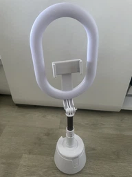 Кольцевая LED лампа Andowl Q-MG601 авто слежение 360° с держателем телефона