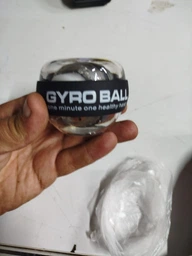 Эспандер гироскопический кистевой для рук Powerball Gyroball тренажер для кисти пальцев запястья предплечья силы хвата вращающийся повербол гиробол с LED подсветкой реабилитационный нескользящий корпус профессиональный poweball гиро мяч черный Art Planet фото от покупателей 8