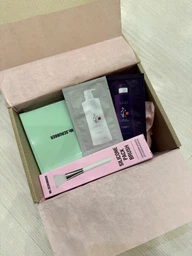 Набор подарочный шпатель + Охлаждающая маска для лица Instant Cooling Green Tea Mask с экстрактом зеленого чая Mr.SCRUBBER