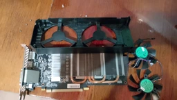 Вентилятор кулер для видеокарты Palit GTX 1660 Ti RTX 2060 2070 Dual (orgnl) FirstD FDC10H12S9-C (GA91S2U TH9210S2H) комплект 2 шт (№158.5)