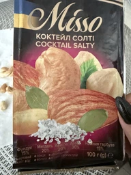 Ассорти соленых орехов Misso Coctail Salty 100 г (0.1 кг) (4820232570685)