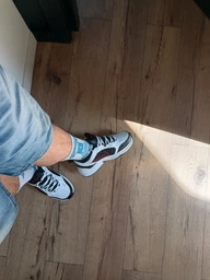 Мужские кроссовки кожаные Nike Air Monarch IV 415445-102 45.5 (11.5US) 29.5 см Белые (885259556795) фото от покупателей 7