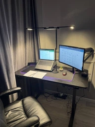 Килимок для миші Lorgar Steller 919 RGB USB Black (LRG-GMP919)