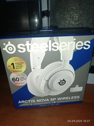 Навушники SteelSeries&nbsp;Arctis&nbsp;Nova&nbsp;5P&nbsp;White (SS61674)