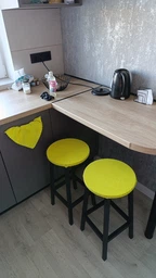 Барный стул Leobert Halmar 2 штуки в стиле Loft натуральный фото от покупателей 1