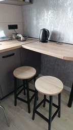Барный стул Leobert Halmar 2 штуки в стиле Loft натуральный