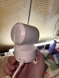 Видеоняня wifi с подключением к телефону радионяня ip камера видеонаблюдения онлайн ночного видения вебкамера для смартфона через приложение Tuya поворотная 360 градусов с датчиком движения радионяни с микрофоном и динамиком Swan Home Smart Eye V2.0 белая фото от покупателей 6