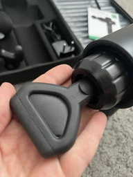 Массажер перкуссионный RZTK Body Gun + 6 насадок фото от покупателей 2