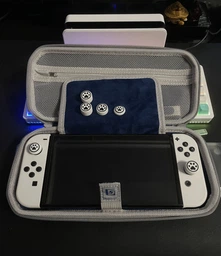 Силіконові накладки на стики Paws 6в1 Yellow/White для ігрової приставки Nintendo Switch / Switch OLED / Switch LITE [437156060]