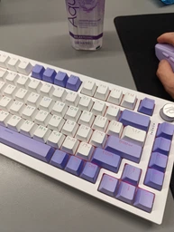 Беспроводная игровая клавиатура Proove Gaming Coupe с RGB подсветкой (Английская/Украинская раскладка) (WKCP00022402) White фото от покупателей 4