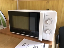 Мікрохвильова піч Beko , 20л, мех.керув., 700Вт, сірий (MOC20100SFB) фото от покупателей 6
