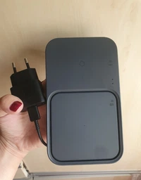 Бездротовий зарядний пристрій Samsung 15W Wireless Charger Duo (with TA) Black (Phone + Galaxy Watch / Galaxy Buds) (EP-P5400TBRGRU)