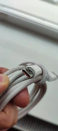 Кабель для швидкого заряджання Baseus CAJY000503 Crystal Shine Series USB to Type-C 100W 200см blue фото від покупців 1