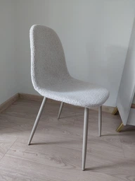 Стул для кухни N-160 Vetro Mebel Мятный букле/Белый (металл/ткань букле) (N-160-mint-boucle/white)