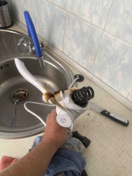 Проточный водонагреватель Delimano 023 R-18 с нижним подключением, 3 кВт электрический, быстрый нагрев воды фото от покупателей 2